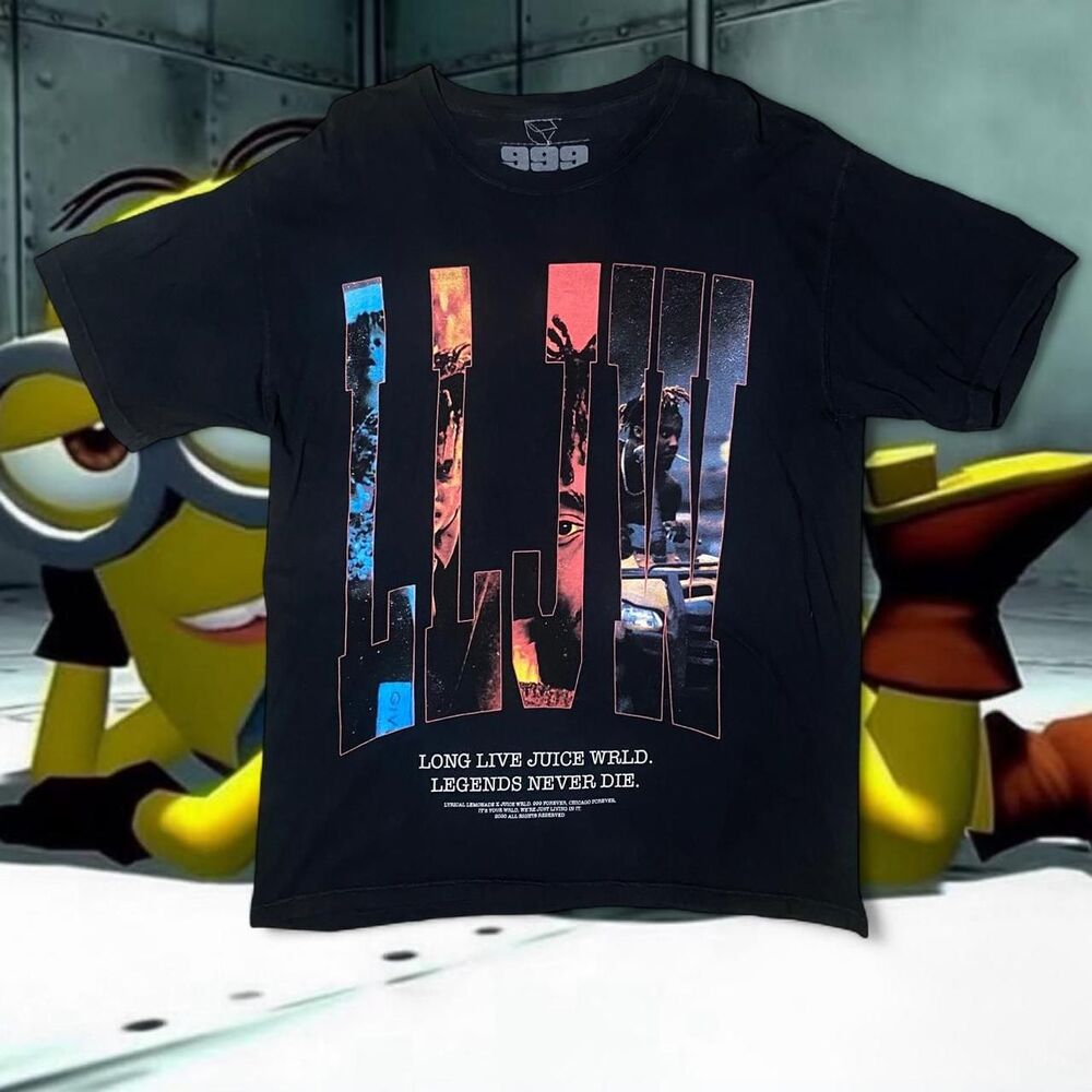 Juice WRLD x Lyrical Lemonade “Legends Never Die” Tee Large